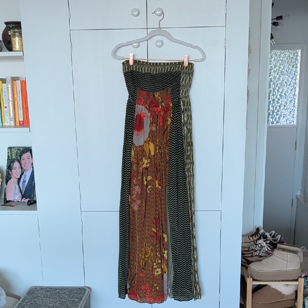 Floral Patchwork Dress